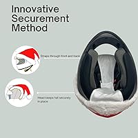 Vista 2 de Carbon Moto Gear Fundas para casco de motocicleta (Santa Hat)