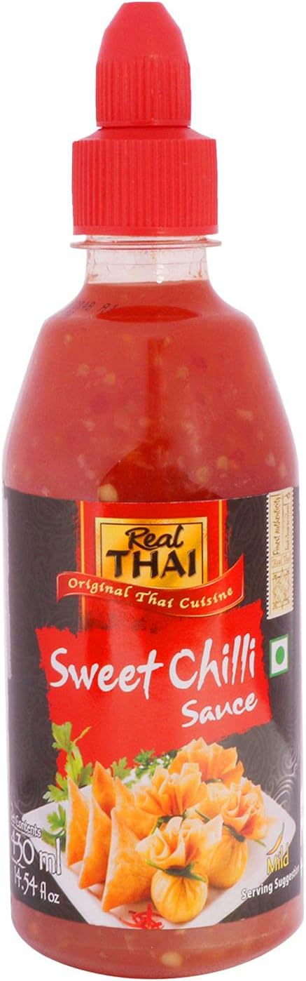 Real THAI Original Thai Cuisine Sweet Chilli Sauce, 14.54 fl oz / 430 ml