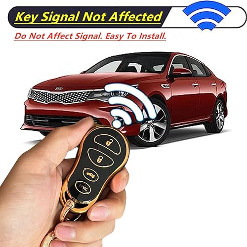 Miniatura 6 de Rilnaewn Funda de TPU suave para llavero Jeep para Jeep Grand Cherokee Chrysler 300M Dodge Intrepid 1999-2004 (4 botones, negro)