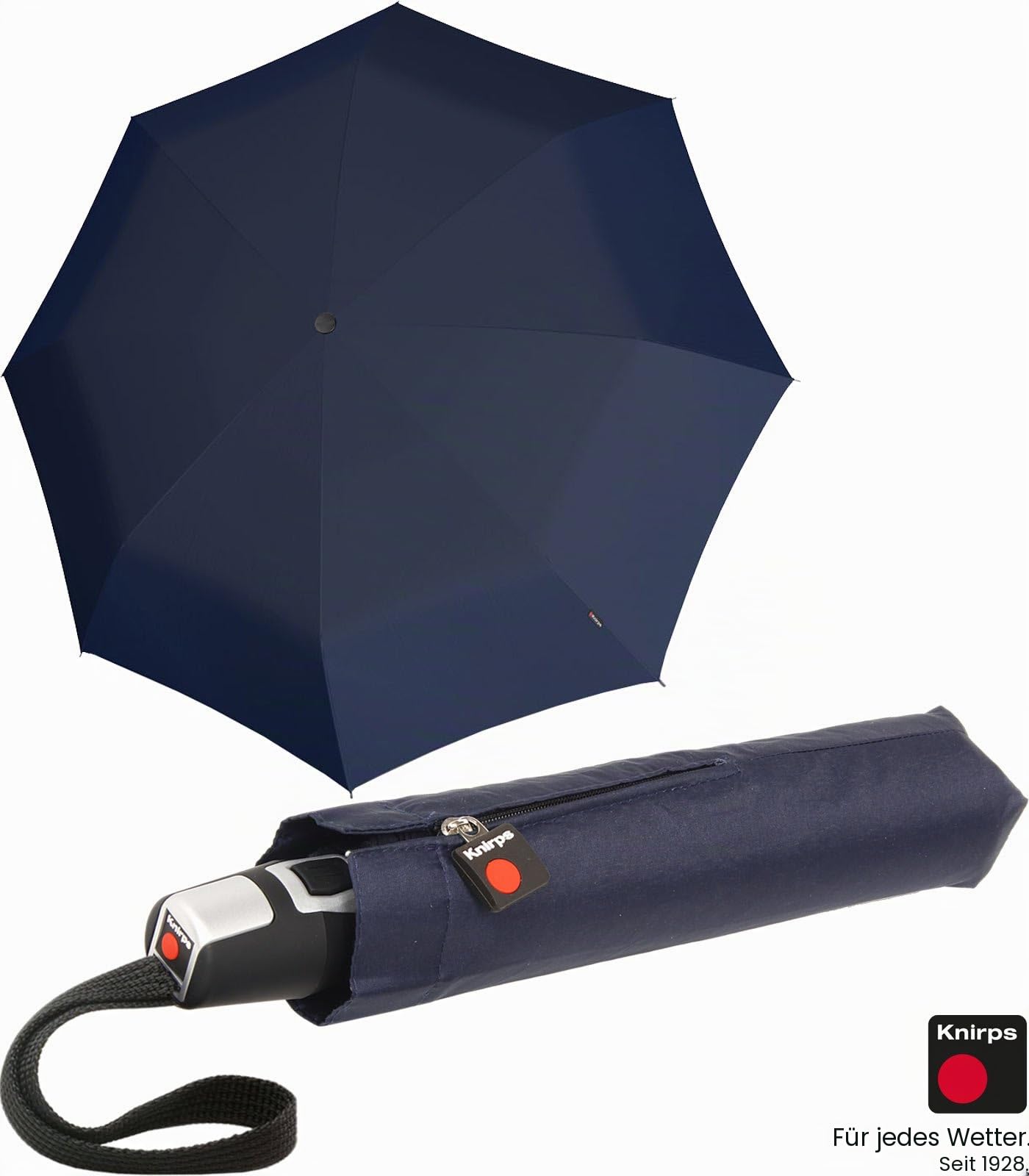 Knirps Regenschirm Fiber T2 Duomatic Taschenschirm - Stripe Art