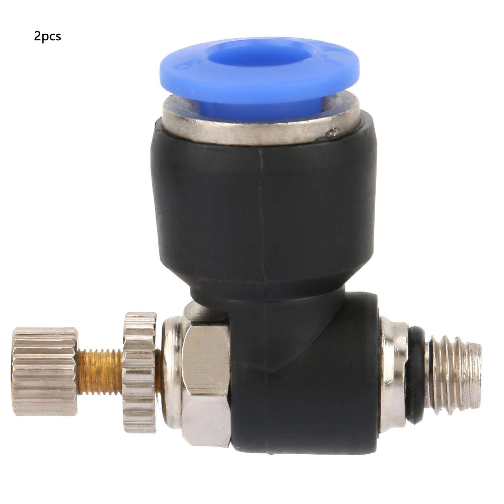 VALVOLE DI REGOLAZIONE Del Flusso D'aria Raccordi Per Tubi Leva Del - Foto 11