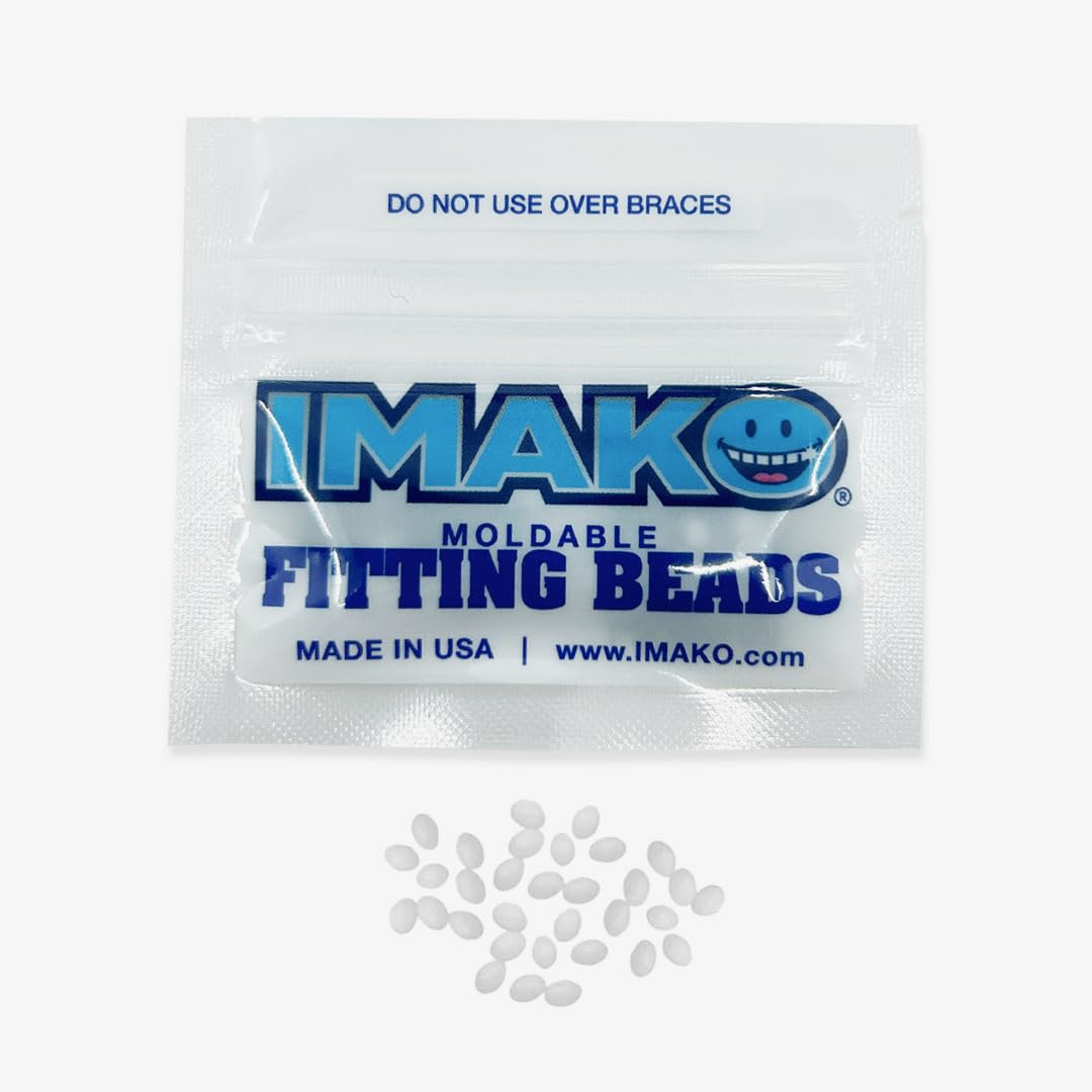 Imako Moldable Fitting Beads - Use for Any Fake Teeth - Made in USA