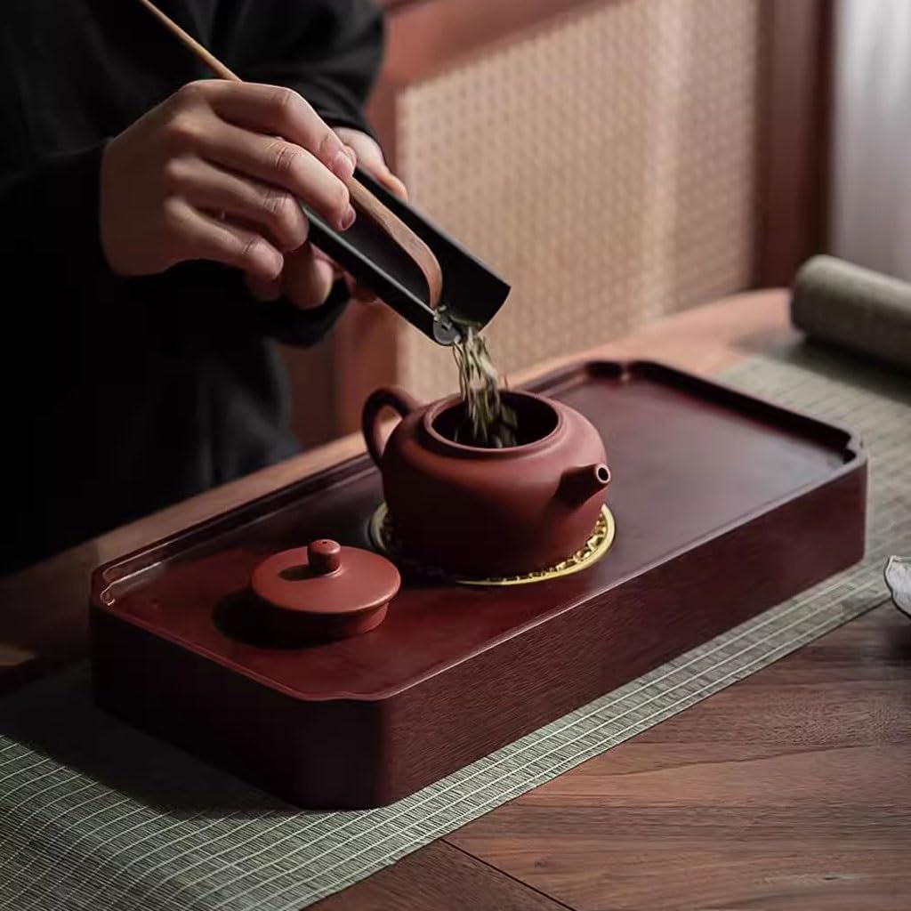 Tea Tray Home Teapot Modern Tea Set Office Small Hollow Drainage Water Storage Dry Tea Tray Tea Trays