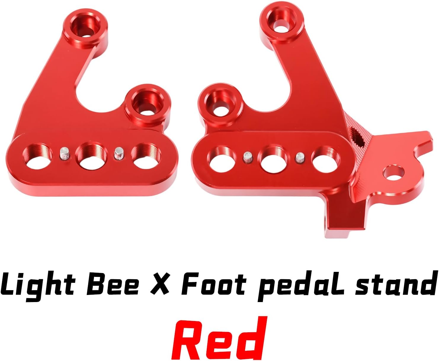 Pedal Mounting Bracket for Surron Light Bee X/S/X160/X260 Dirtbike Off-road Motorcycle Modified Sur-ron Parts,Red