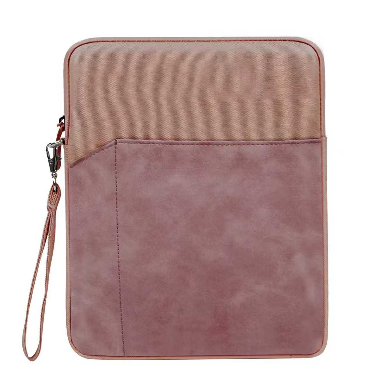 MOCA 9-11 Inch Tablet Sleeve Case for iPad 10th/9th Gen 10.9, iPad Pro 11, iPad Air 5/4/6, iPad 10.2, Galaxy Tab A9+/A8/S8/S9 11", Water Resistant Carry Bag with Pocket (Brown, 9-11 inch)-image-10