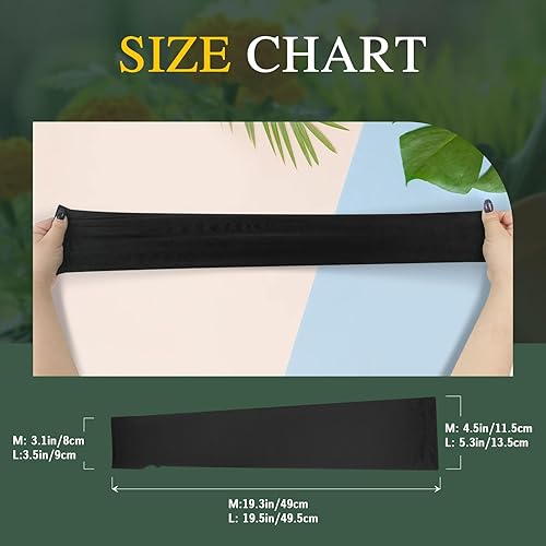 Miniatura 7 de MIG4U 2 pares de mangas de brazo, mangas de jardinería para agricultores para mujeres y hombres, manga de protección solar UV refrescante con