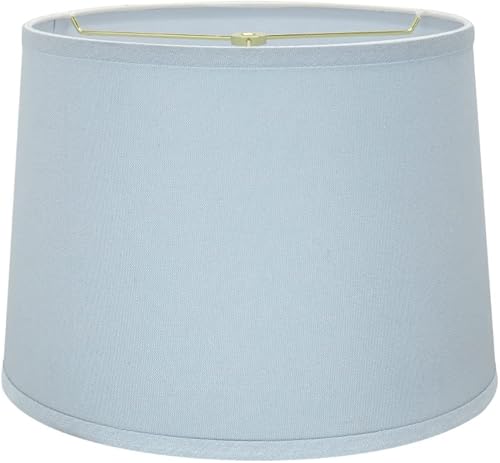 Aspen Creative 32311A - Lámpara de transición con forma de imperio en forma de araña en color azul claro, 14 pulgadas de ancho (12 x 14 x 10