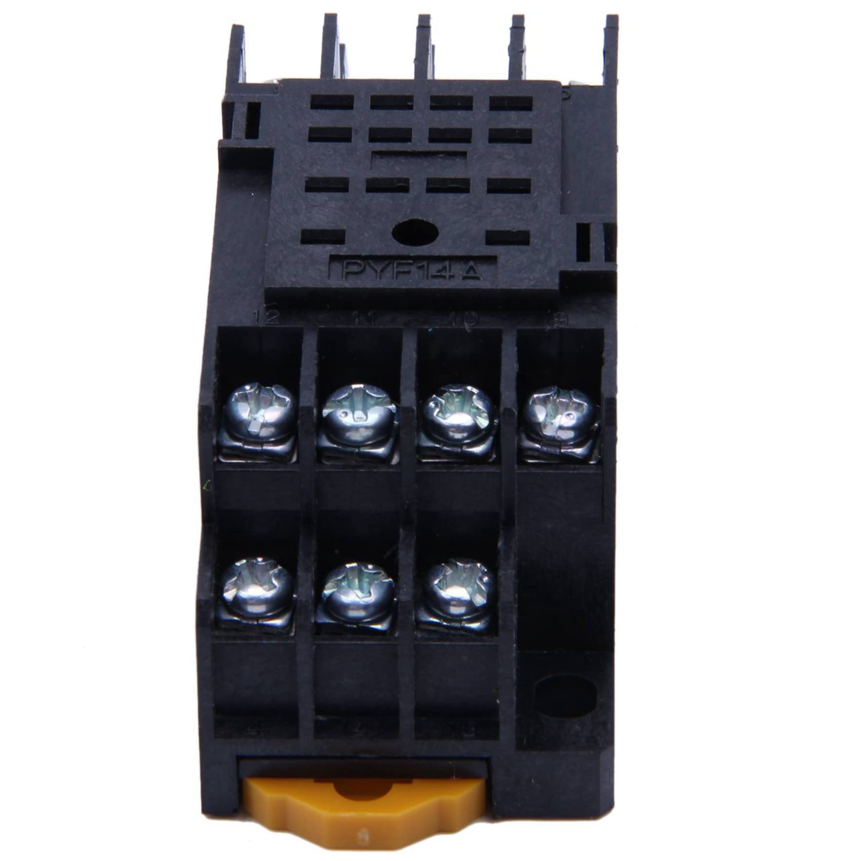 10X PYF14A Base de Enchufe del Rele de Potencia del Carril DIN 14 para MY4NJ HH54P MY4