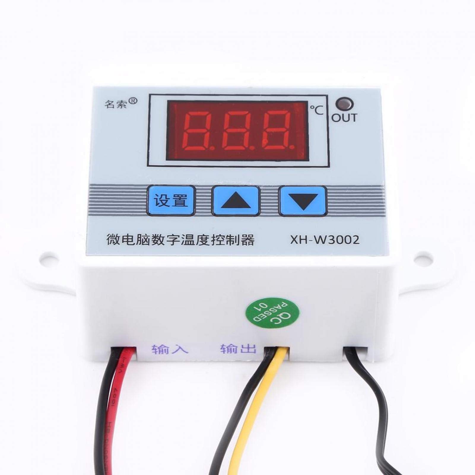 Thermostat Control Switch,Temperature Controller 1pc Digital Temperature Controller Thermostat Control Switch with Probe Sensor(DC24V)