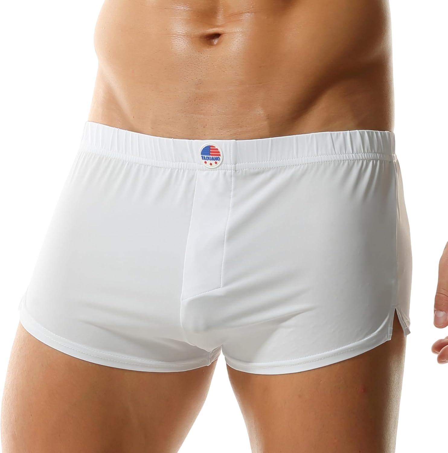 Men's Underwear Boxer Trunks Short Low Rise Cut Fashion Sports Style Booty Thin Stretchy - Image 4