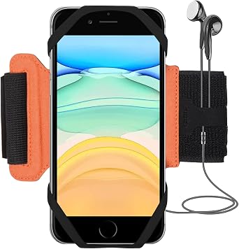 Armband Case Running Phone Holder 360 Rotatable Hiking Rowing Mountaineering Biking Phone Arm Band for iPhone 14 13 12 11 Pro Max Mini SE Xs XR X 8 7 Plus Samsung LG Google Pixel Motorola
