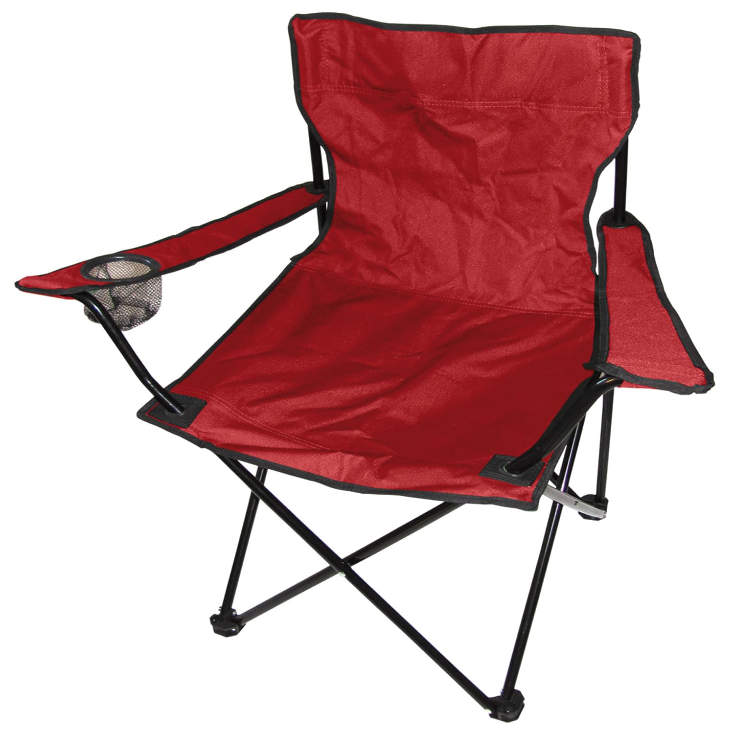 Mojawo 5tlg. Campingmöbel Set Alu 80x60x68cm 1x XL Campingtisch mit Tragegriff + 4 Anglerstühle, Faltstühle Campingstühle rot