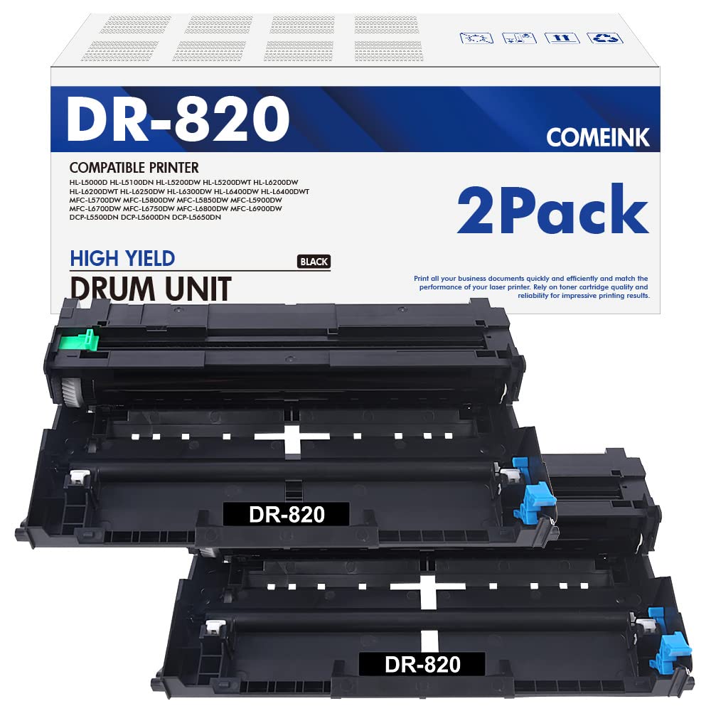 Unité De Tambour Compatible DR-3400 DR3400 Pour Brother HL-L5000D HL-L5200DW HL-L6300DWT MFC-L5700DW - 30000 Pages