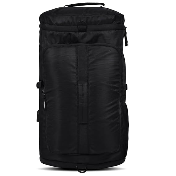 Hexagon Laptop Backpack for Men Laptop Bag 15.6 inch 2-in-1 Rucksack & Duffle Bag with Shoe Compartment Versatile Travel Backpack for Gym, Work, and Weekends Bags for Men 45L