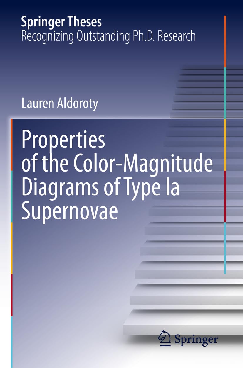 Properties of the Color-Magnitude Diagrams of Type Ia Supernovae (Springer Theses)