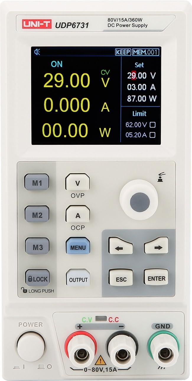 Alimentation de laboratoire DP6730 0-​40V 0-​30A 360W 1 can