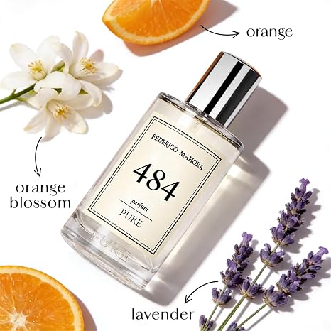 PURE 484 Damenduft FEDERICO MAHORA 50 ml hell und zugleich eindrucksvoll mit strahlendem Zitrus-Charakter und warmer Tiefe