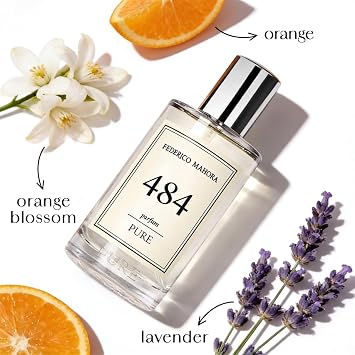 PURE 484 Damenduft FEDERICO MAHORA 50 ml hell und zugleich eindrucksvoll mit strahlendem Zitrus-Charakter und warmer Tiefe