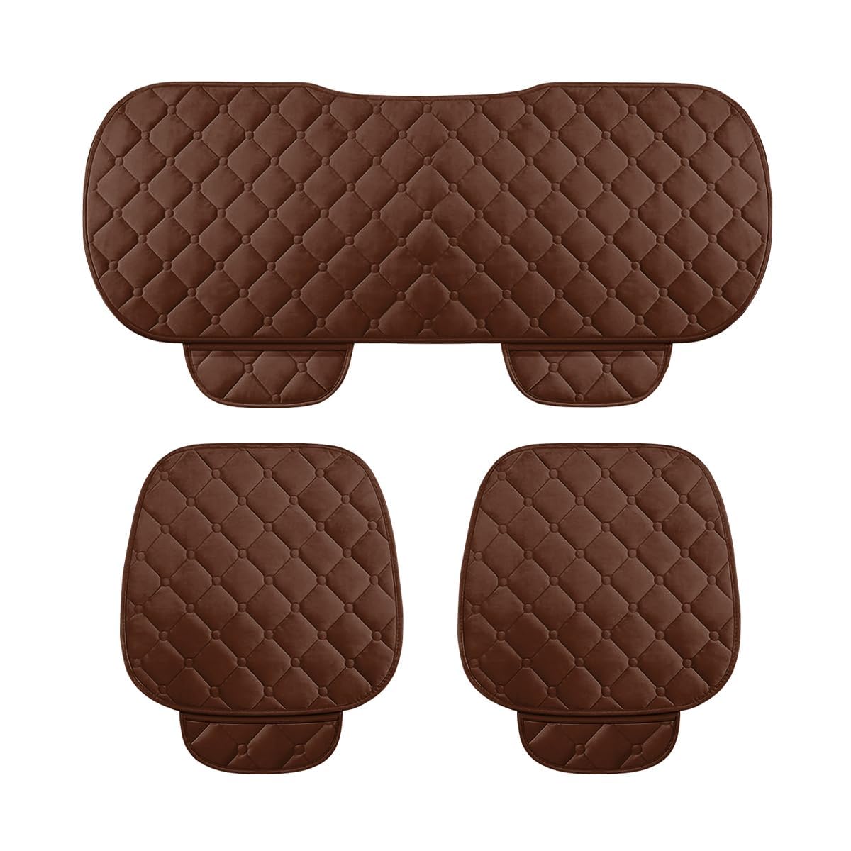 Housses de siège voiture Citroen Berlingo 2008-2017 antidérapantes café
