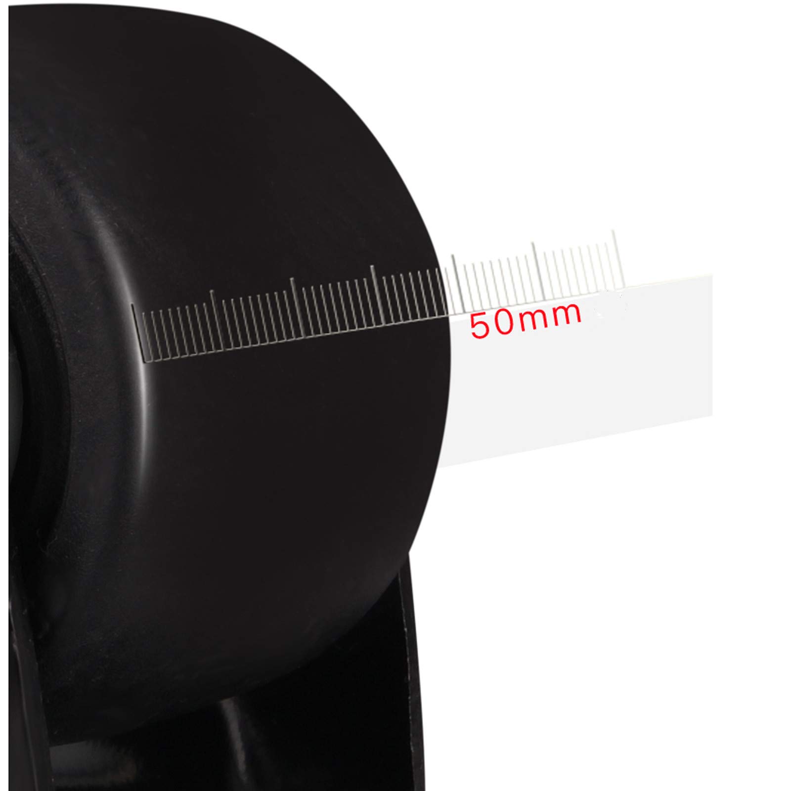 Ruote girevoli, Ruote girevoli in nylon for carichi pesanti Ruote for mobili Ruote for piastre industriali, Ruote di ricambio for banco da lavoro, carrello, armadio, fioriera, attrezzatura, doppio cus
