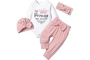 White Ruffle Newborn Baby Girl Going Home Outfit