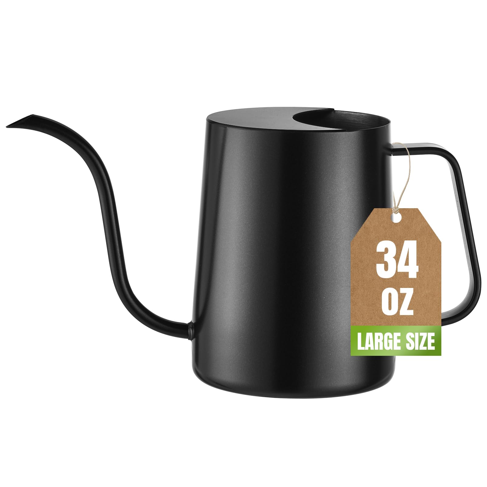 Ratrabas 34oz Stainless Steel Watering Can