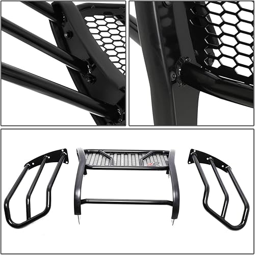 Miniatura 6 de J2 Engineering J2-GG-006 - Protector de parachoques delantero de malla de panal resistente para 04-14 Colorado