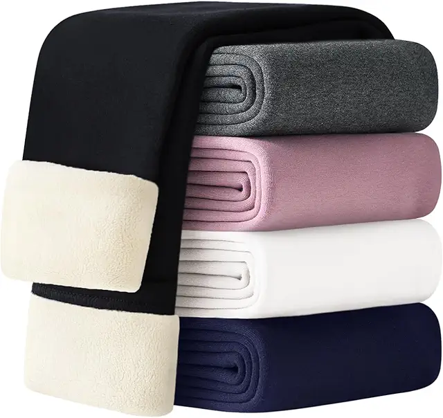 Leggings Chaud Hiver Thermique Coton pour Fille - Confort Optimal