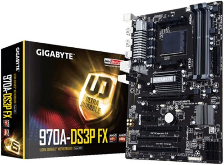 Gigabyte Ga 970a Ds3p Fx Rev2 1 Mainboard Schwarz