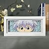 Gooyeh Killua Zaoldyeck アニメ ペーパーカット 彫刻 ランプ フレーム ナイトライト ペーパーカット ライトボックス ホームルーム パーティー 装飾 誕生日プレゼント 7.75x3.6x2.5インチ、タイプ2、YEE02