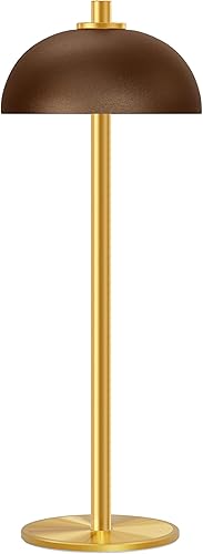 Lámpara LED inalámbrica, lámpara de mesa de batería recargable, USB One Touch de 3 velocidades con atenuación continua, lámpara de mesa portátil