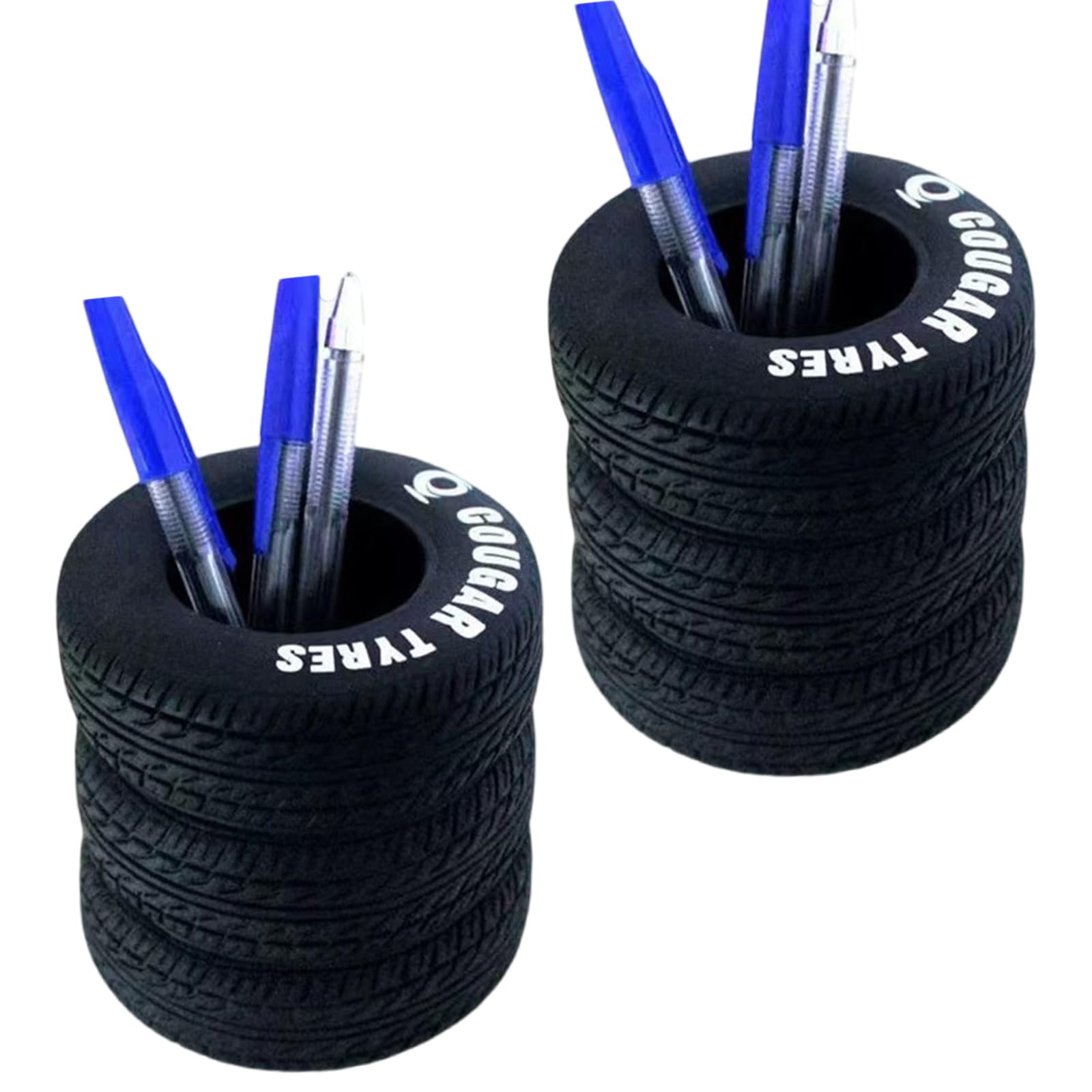 Buxuaaaa 2Pcs Tire Desk Organizers For Students Professional Featuring Portable Designs Desk Accessories