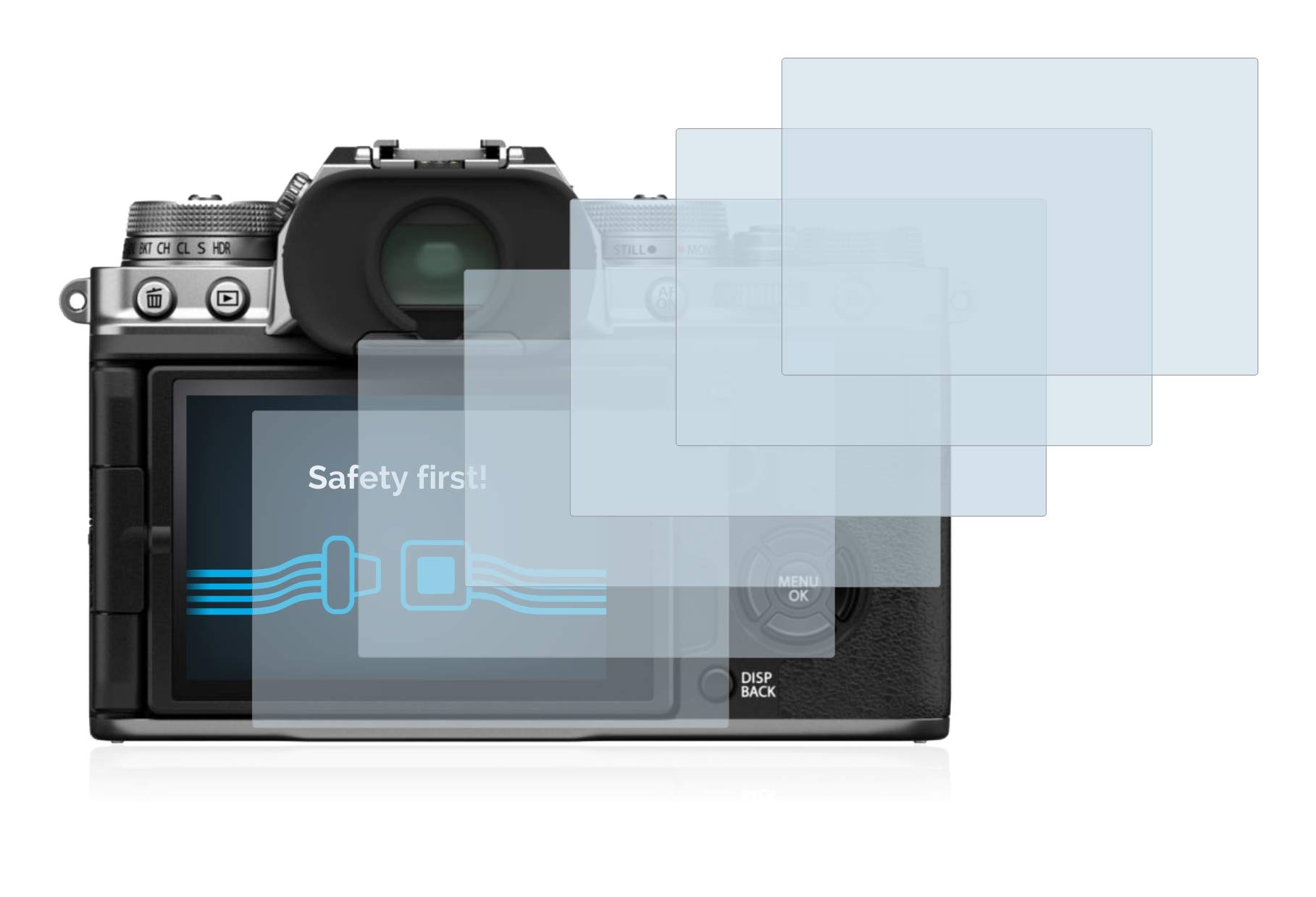 Pellicola Proteggi Schermo Per Fujifilm X-T4 - Vetro Temperato 9H, 0,3 Mm, Anti-Graffio - Foto 2