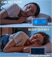 Vista 5 de Cinta de bloqueo de luz, adhesivo de atenuación de luz, hoja negra adhesiva para paneles LCD, luz indicadora de electrodomésticos, tiras de lámpara