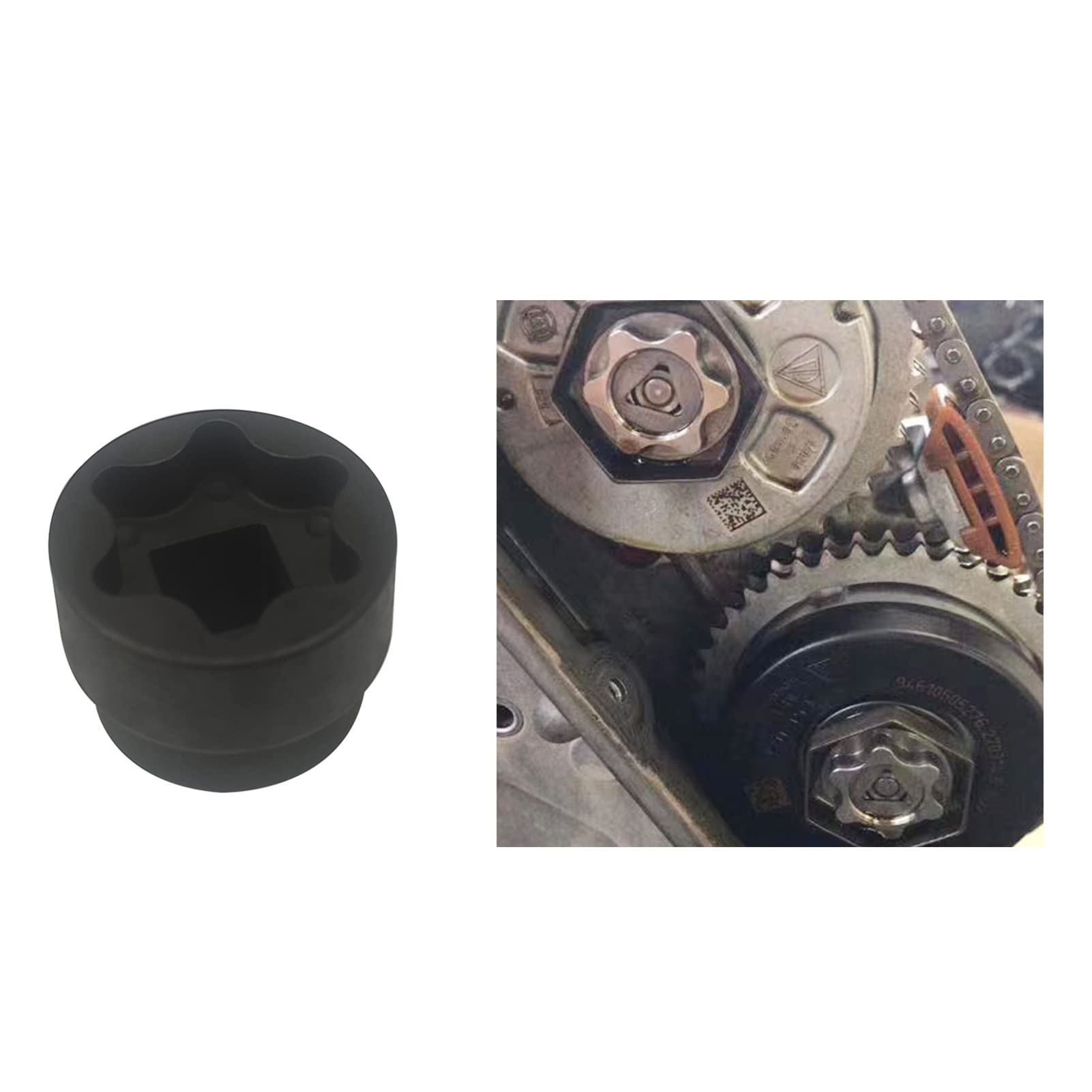 Shkalacar Presa Albero a Camme 3.0T 3/4in Dr x 6PT PM 9863 Sostituzione per Porsche Cayenne Macan Panamera S