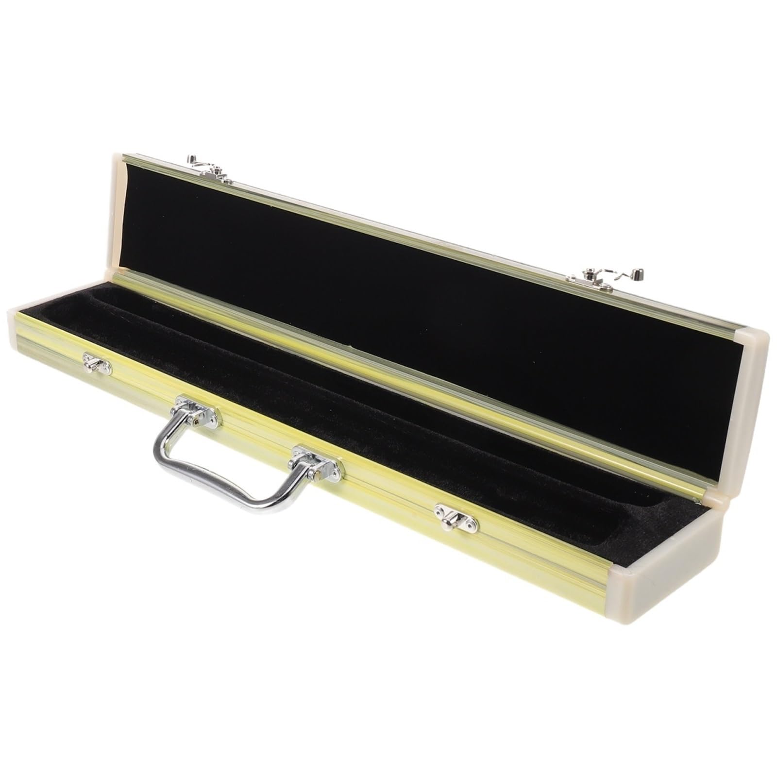 Custodia Per Flauto Traverso Custodia for Flauto, Guscio Rigido Con Manico | For flauti con accordatura in Do, Re, Mi, porta strumenti a 2 scomparti for aula e concerti