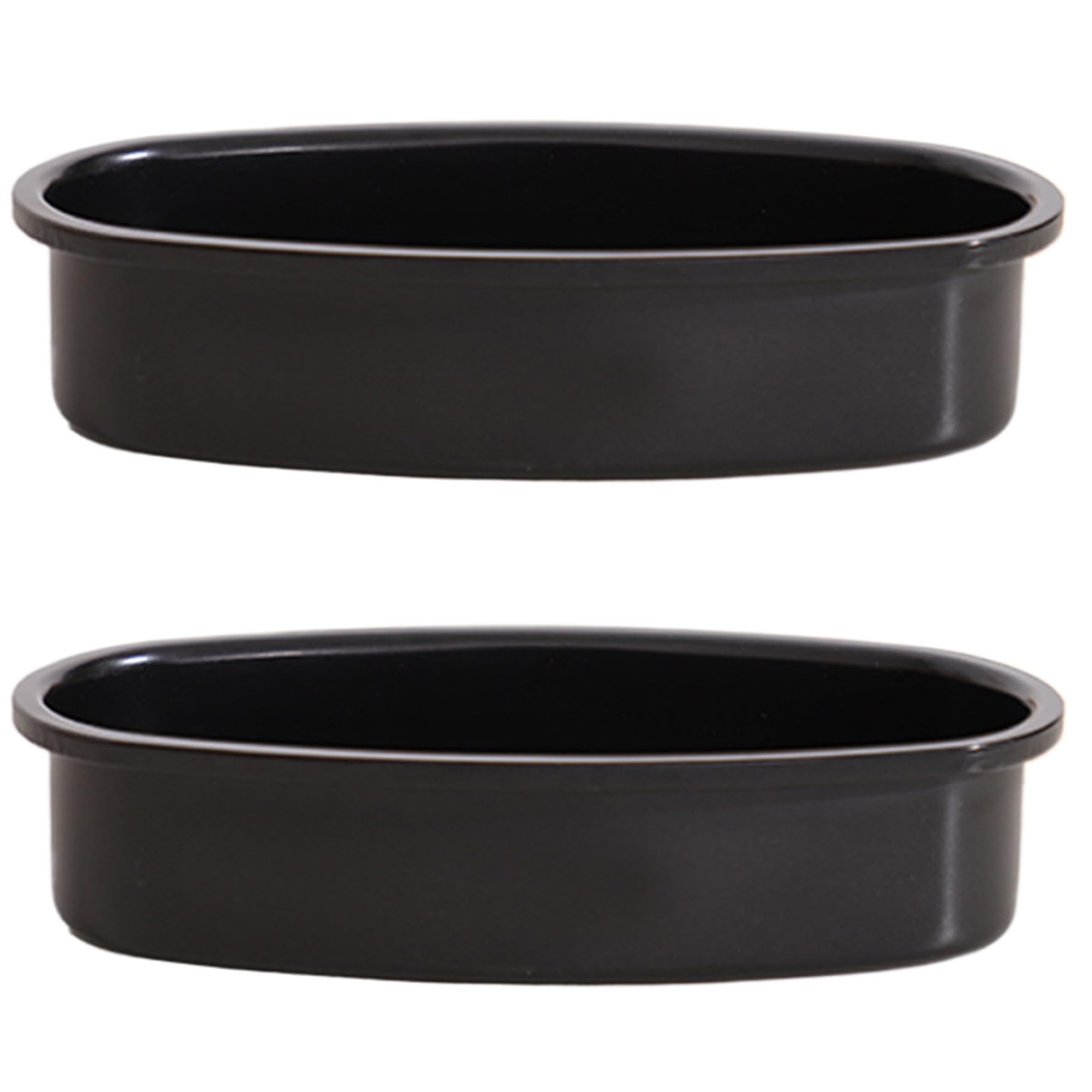 Moldes para tarta de queso ovalados de 9.0 in antiadherentes y molde para hornear pan ovalado de acero