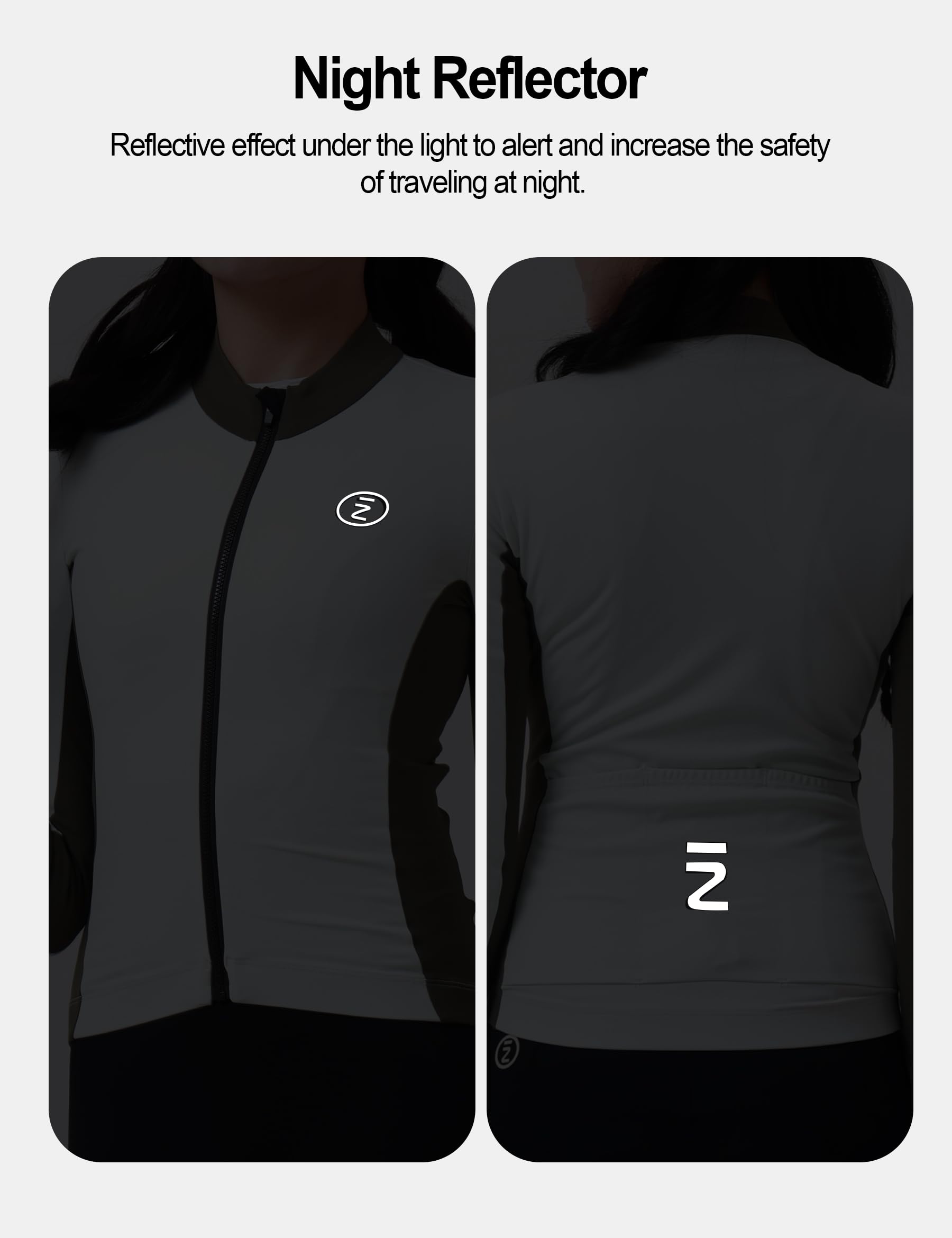 INBIKE Maillot Ciclismo Mujer Invierno Forro Polar Cintura Acentuada Largo Ropa Choque de colores retro LY