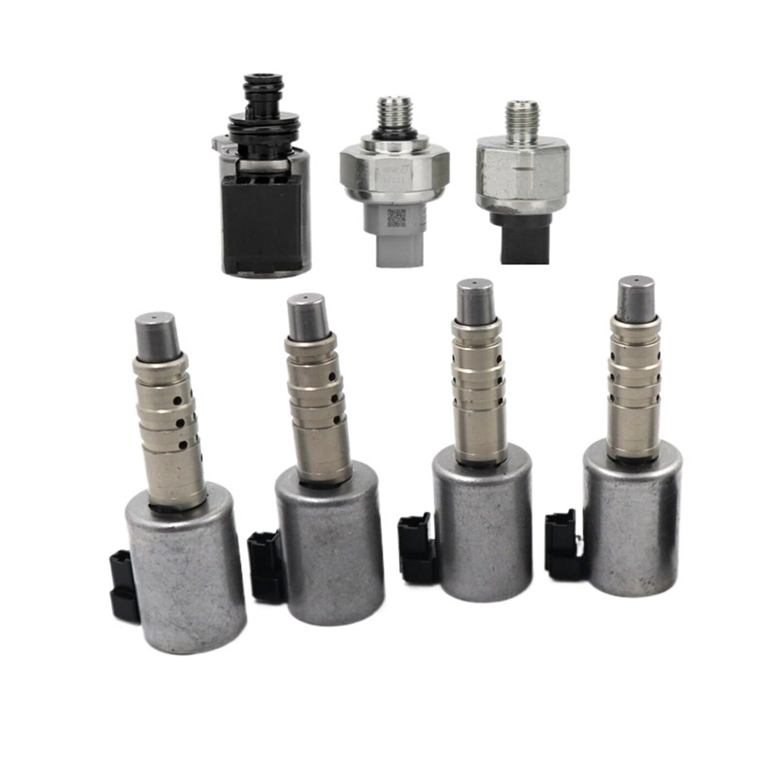 Wxnlbb One Color Re0f10d, Jf016e, Jf017e Transmission Solenoid Valve With Pressure Sensor 7-Piece Set Compatible With Nissan