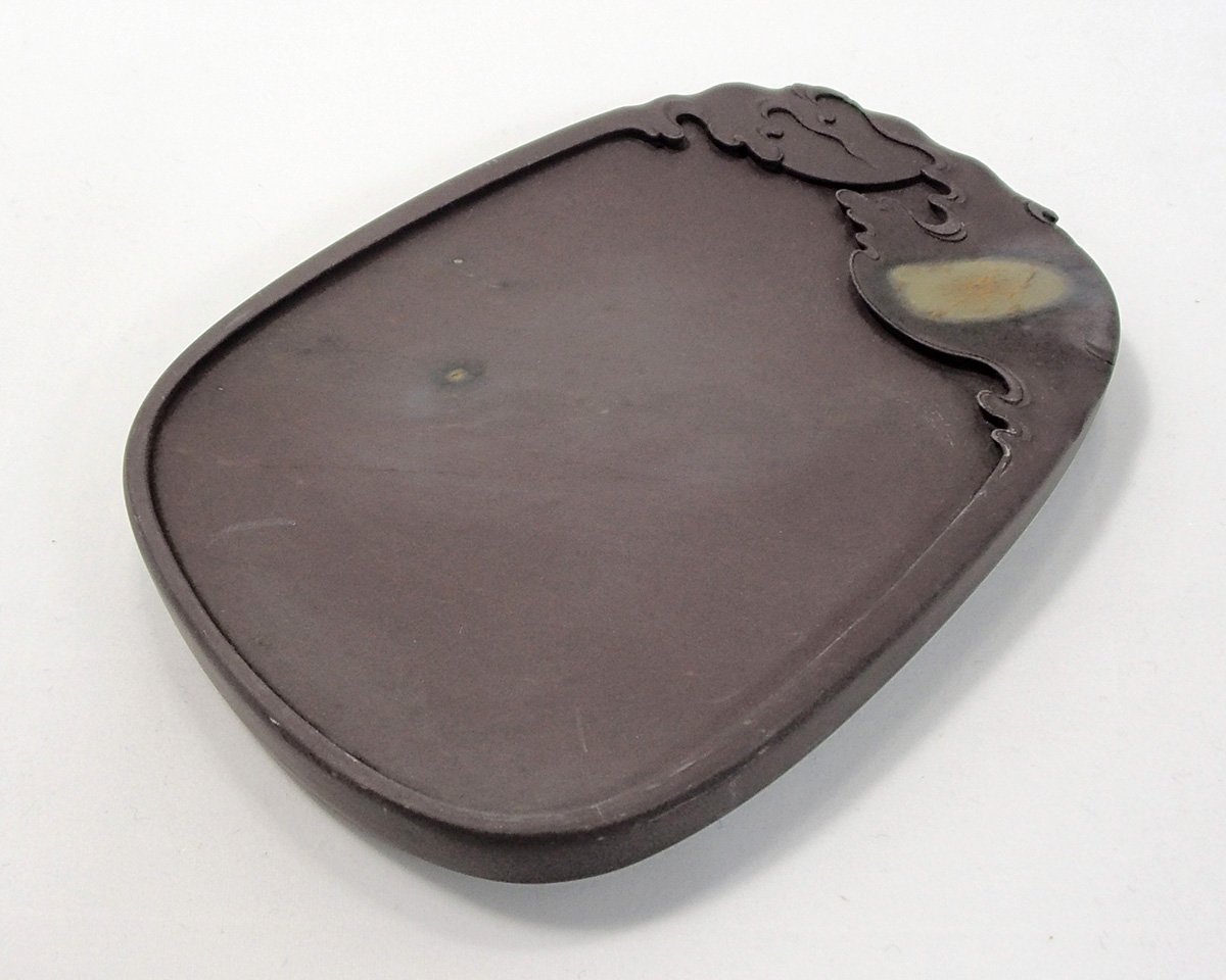 珍品 端渓古銭硯 9→8・5 珍品 端渓古銭硯 9→8・5 端渓 古硯 7吋