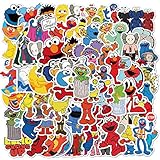 👍Größe und Stil: 1,97-2,76 Zoll, 100 einzigartige Aufkleber, wie im Bild gezeigt, eine Serie ist ein Stil, das Muster auf dem Bild erscheint in der Verpackung.