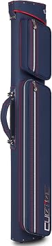 Cuetec Pro Line 95-757N 3Bx5S Navy Blue Billiards Pool Cue Case w/Shoulder Strap