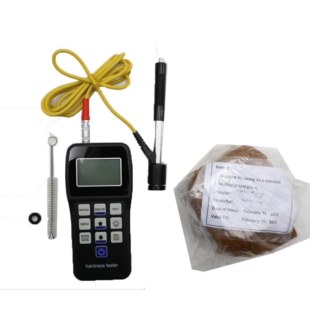 VTSYIQI Leeb Hardness Tester Gauge LCD Digital Rebound Hardness