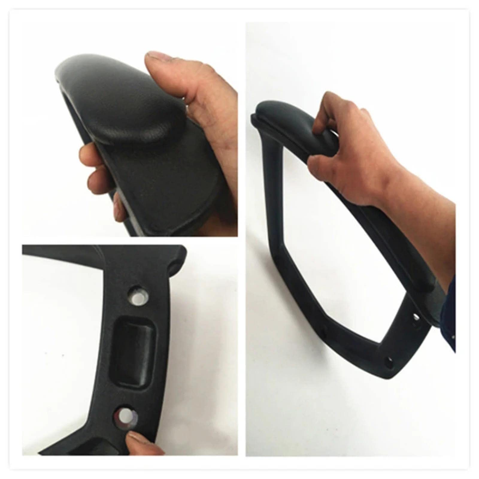 Braccioli Di Ricambio Per Sedie Da Ufficio - Cuscini Supporto Gomiti, Impermeabili E Facili Da Pulire - Foto 11