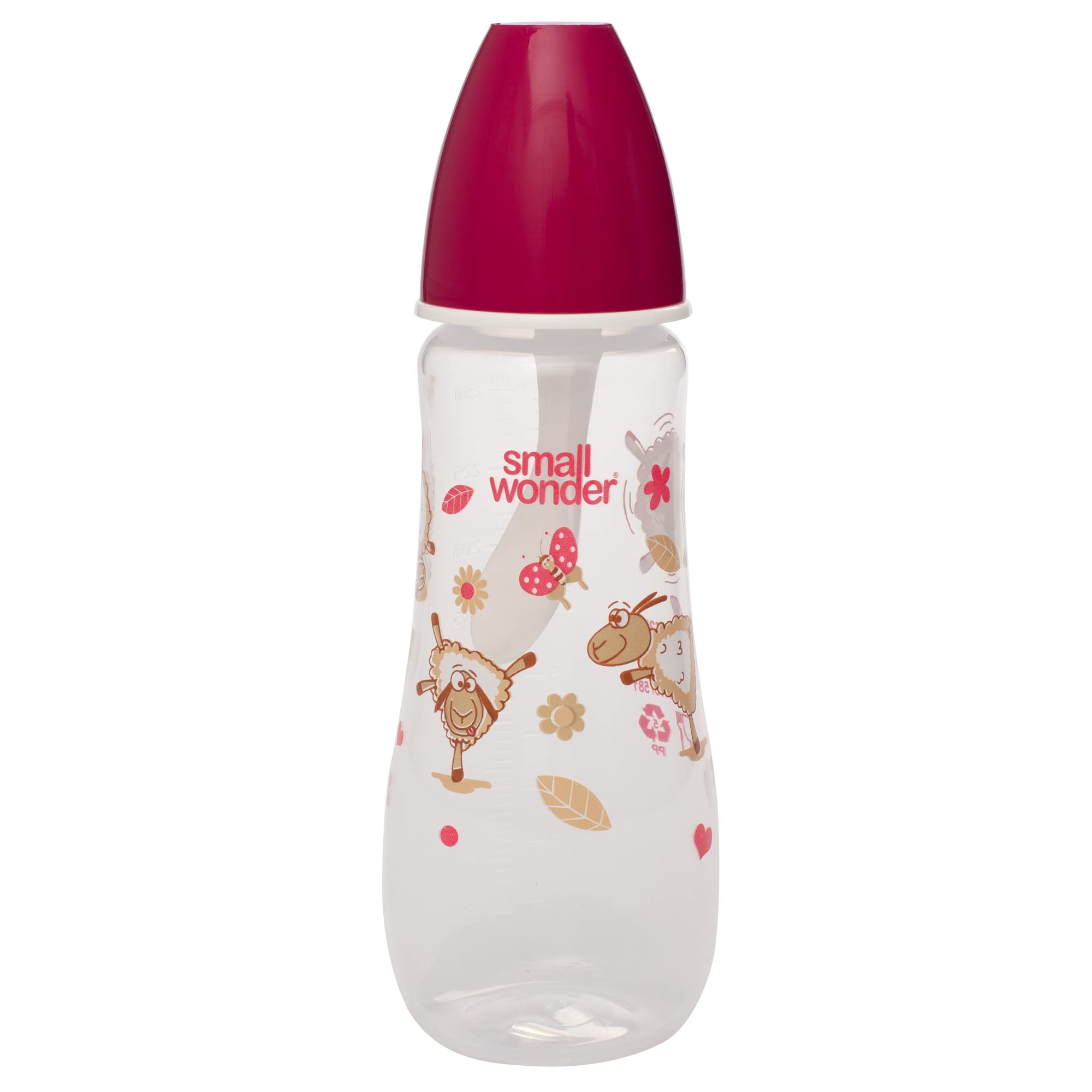 Small Wonder Baby Feeding Bottle Candy Pink, 250 ML-image-43