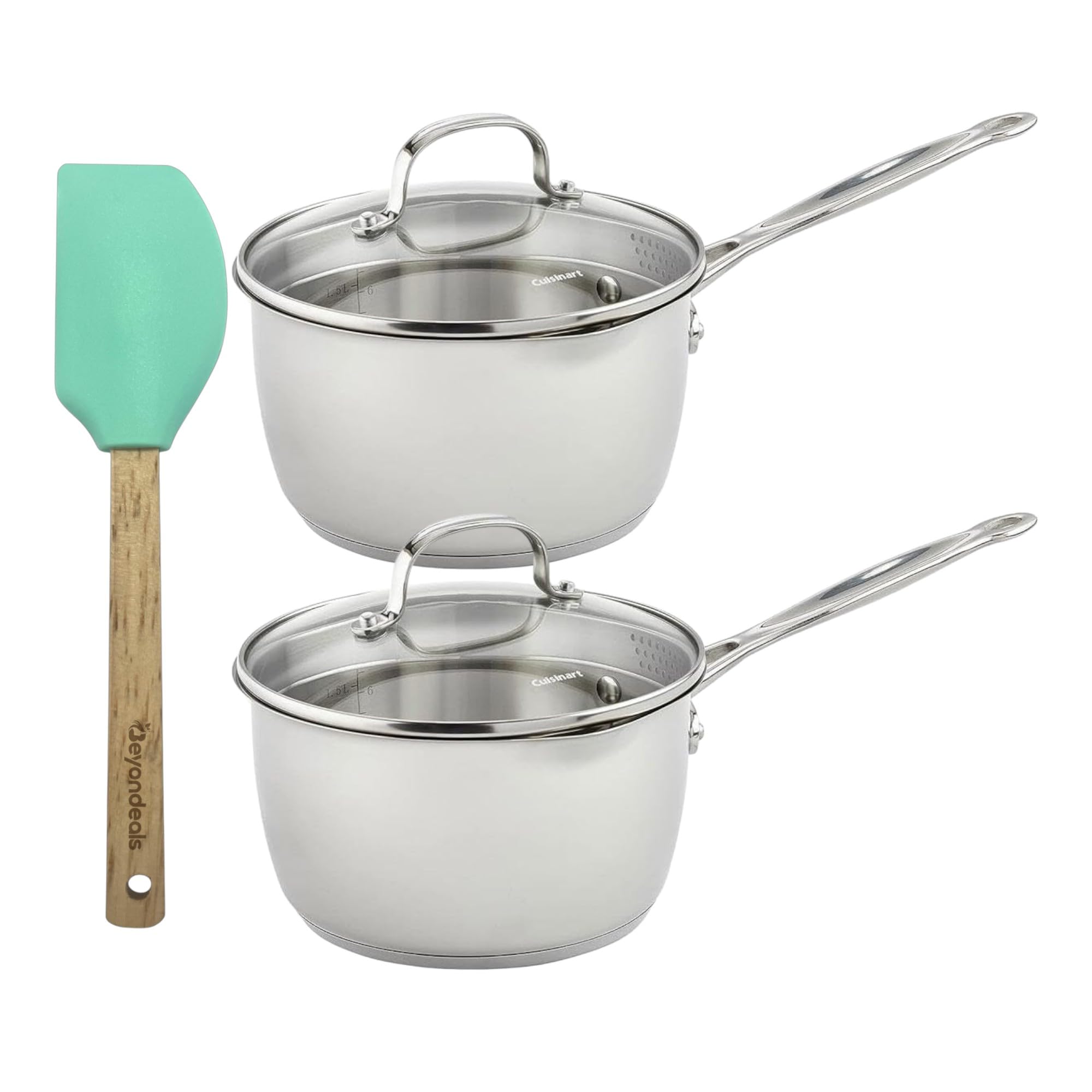 Cacerola de 2 cuartos Chef'S para preparar cenas rápidas y saludables