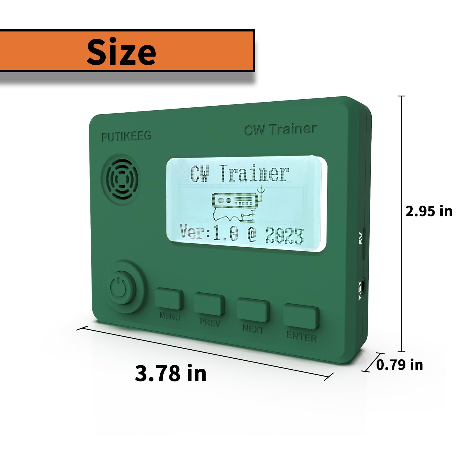 Radio Telegrafo Onde Corte – Trainer Per Codice Morse CW Con Alimentazione – Usato