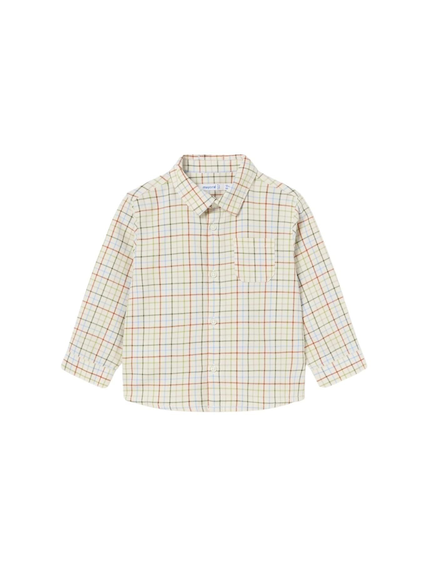 Mayoral Camisa m/l Cuadros viella para bebé niño
