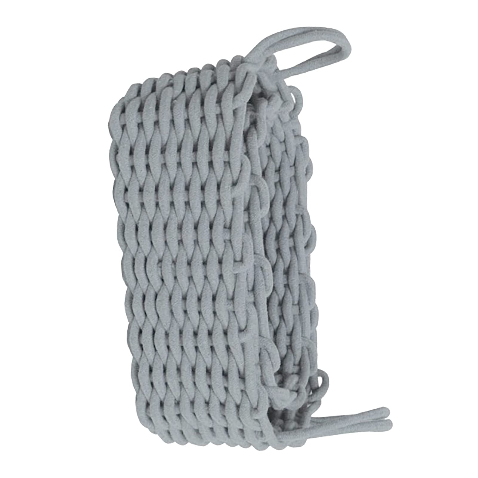 Cesto Portaoggetti in Corda di Cotone, Organizer da Scrivania Lavorato a Mano con Materiale Morbido per Giocattoli e Snack per Bambini (36x25x15 cm/14,2x9,8x5,9 pollici)