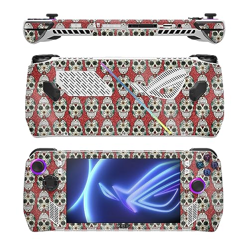 Image of MightySkins Glossy Glitter Skin Compatible with Asus ROG Ally - Sugar Skull | Protective, Durable High-Gloss Glitter Finish | Easy to Apply